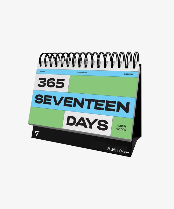 365 SEVENTEEN DAYS : ƾ  Ϸ, SEVENTEENs Korean Expressions Calendar